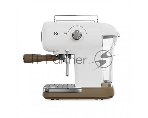 Кофеварка эспрессо BQ CM2003 белый, исп. кофе - молотый, 0.6 л, 1100 Вт, 20 Бар.