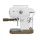Кофеварка эспрессо BQ CM2003 белый, исп. кофе - молотый, 0.6 л, 1100 Вт, 20 Бар.