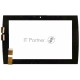 Сенсорное стекло (тачскрин) для Asus Eee Pad Slider SL101, черное с рамкой