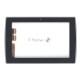 Сенсорное стекло (тачскрин) для Asus Eee Pad Slider SL101, черное с рамкой