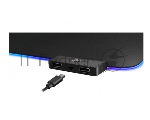 Коврик для мышки DEFENDER BLACK XXL HUB LIGHT 50010