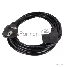 Кабель комп - розетка AOpen ACE021R-3M 220V EU (угол-угол) 3m