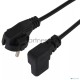 Кабель комп - розетка AOpen ACE021R-3M 220V EU (угол-угол) 3m