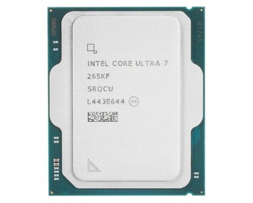 [Процессор] Центральный Процессор Intel Core Ultra 7 265KF OEM (Arrow Lake, C20(12EC/8PC)/T20, 3,3/5,5GHz, Without Graphics, L2 36Mb, Cache 30Mb, TDP 125/250W, S1851)