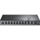 Настольный коммутатор TP-Link TL-SL1311P, 8 портов 10/100 Мбит/с с поддержкой PoE+, 2 гигабитных порта без поддержки PoE, 1 порт SFP, 802.3af/at, бюджет PoE — 65 Вт, стальной корпус