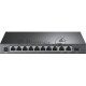 Настольный коммутатор TP-Link TL-SL1311P, 8 портов 10/100 Мбит/с с поддержкой PoE+, 2 гигабитных порта без поддержки PoE, 1 порт SFP, 802.3af/at, бюджет PoE — 65 Вт, стальной корпус