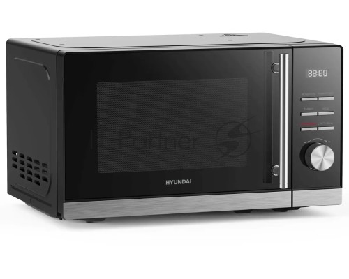 Микроволновая печь Hyundai HYM-D3005 20л. 700Вт черный/стальной