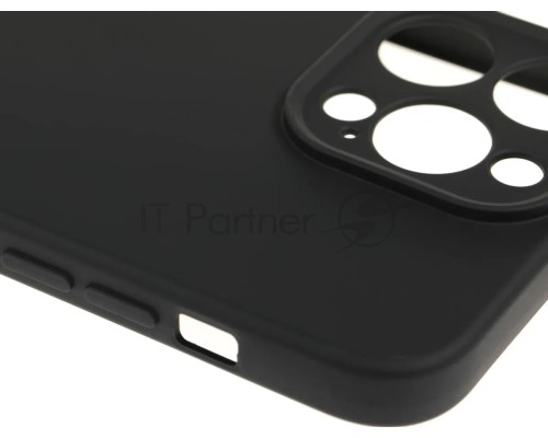 Чехол (клип-кейс) BoraSCO для Apple iPhone 15 Pro Max черный (72425)