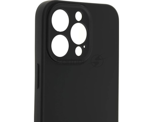 Чехол (клип-кейс) BoraSCO для Apple iPhone 15 Pro Max черный (72425)