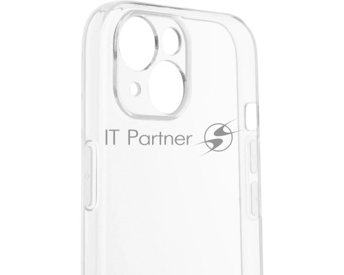 Чехол (клип-кейс) BoraSCO для Apple iPhone 15 прозрачный (72413)