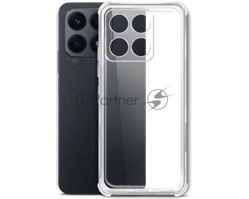 Чехол (клип-кейс) BoraSCO для Honor X6a 72472 прозрачный