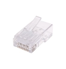 Rexant (05-1030) Разъем сквозной RJ-45(8P8C) под витую пару, UTP, CAT 6 ( Упаковка 100 шт )