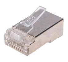 Rexant (05-1029) Разъем сквозной RJ-45(8P8C) под витую пару, FTP, CAT 6 ( Упаковка 100 шт )