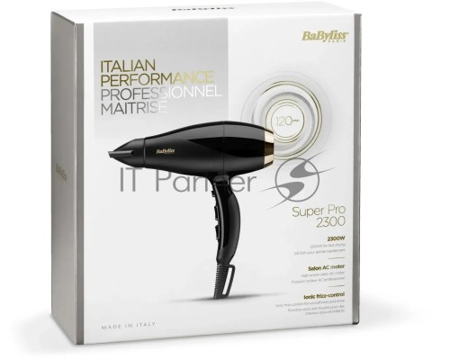 Фен Babyliss 6714E 2300Вт черный