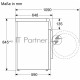 Стиральная машина Bosch Serie 8 WGB256A0ME белый, загрузка фронтальная 10 кг, 1600 об/мин., класс: А