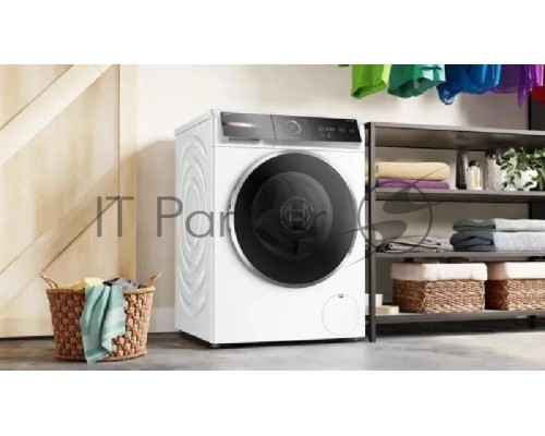 Стиральная машина Bosch Serie 8 WGB256A0ME белый, загрузка фронтальная 10 кг, 1600 об/мин., класс: А