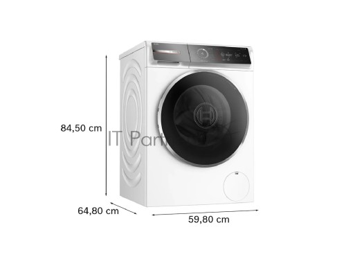 Стиральная машина Bosch Serie 8 WGB256A0ME белый, загрузка фронтальная 10 кг, 1600 об/мин., класс: А
