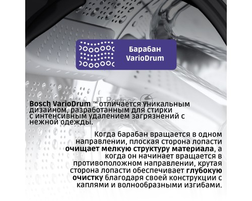 Стиральная машина Bosch Serie 8 WGB256A0ME белый, загрузка фронтальная 10 кг, 1600 об/мин., класс: А