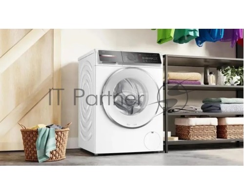 Стиральная машина Bosch Serie 8 WGB256A0ME белый, загрузка фронтальная 10 кг, 1600 об/мин., класс: А