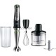 Блендер погружной Braun MQ9135XI 1200Вт черный/серебристый