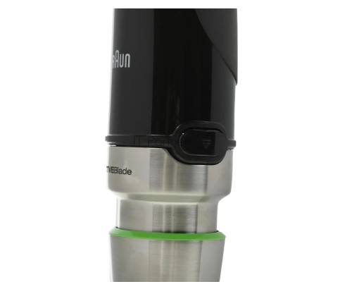 Блендер погружной Braun MQ9135XI 1200Вт черный/серебристый