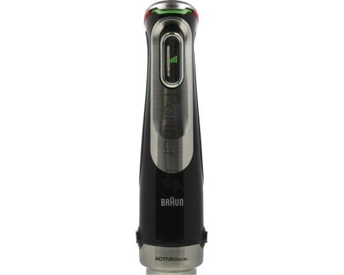 Блендер погружной Braun MQ9135XI 1200Вт черный/серебристый