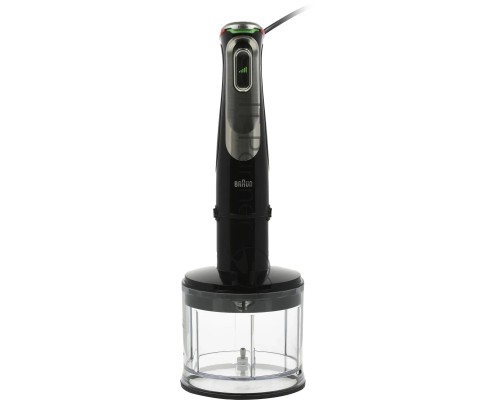 Блендер погружной Braun MQ9135XI 1200Вт черный/серебристый