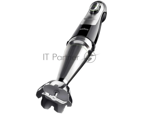 Блендер погружной Braun MQ9135XI 1200Вт черный/серебристый