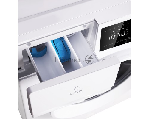 Стиральная машина LEX LWM08012WID белый, загрузка фронтальная 8 кг, 1200 об/мин., класс: А+++