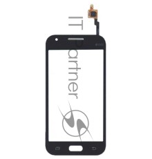 Сенсорное стекло (тачскрин) для Samsung Galaxy J1 SM-J100, черное
