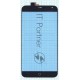Сенсорное стекло (тачскрин) для Meizu MX4, черное
