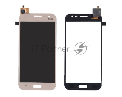 Сенсорное стекло (тачскрин) для Samsung Galaxy J2 SM-J200, золотое
