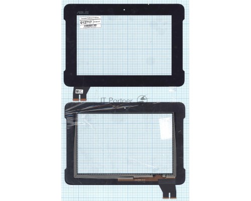 Сенсорное стекло (тачскрин) для Asus PadFone S (PF500KL) Station, черное