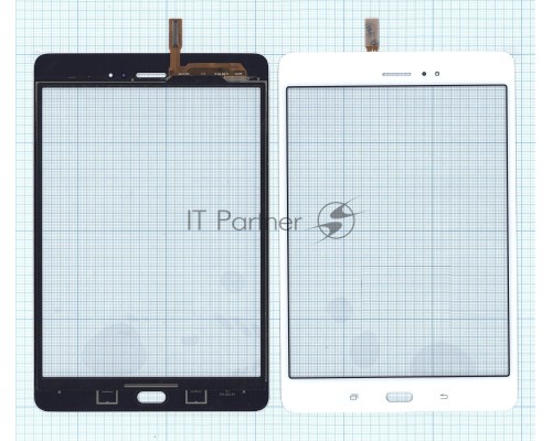 Сенсорное стекло (тачскрин) для Samsung Galaxy Tab A 8.0 SM-T351 SM-T355, белое