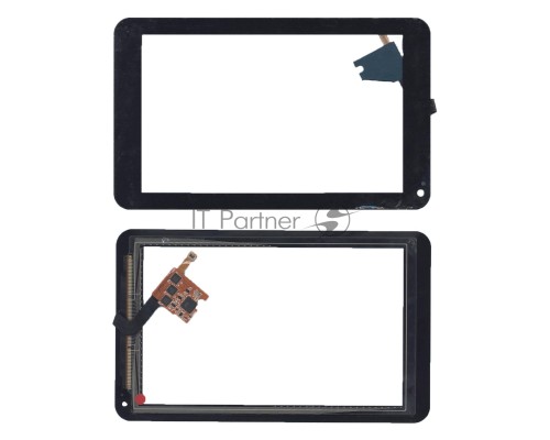 Сенсорное стекло (тачскрин) для LG Optimus Pad (V900), черное