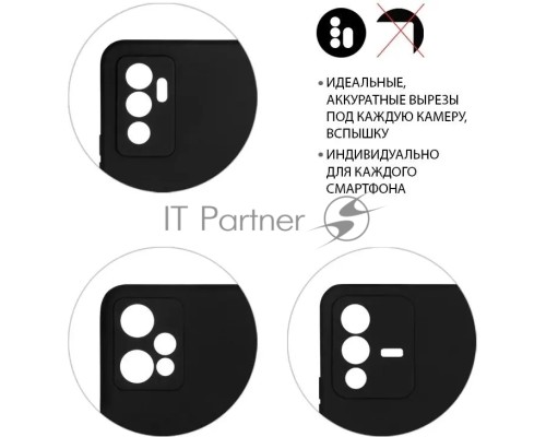 Чехол (клип-кейс) DF для Huawei Nova 9 SE hwCase-107 черный (DF HWCASE-107 (BLACK))