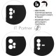 Чехол (клип-кейс) DF для Huawei Nova 9 SE hwCase-107 черный (DF HWCASE-107 (BLACK))