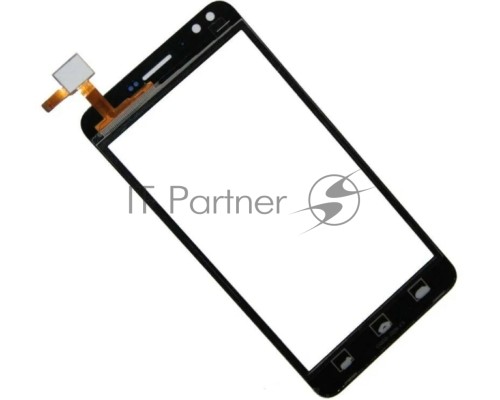Сенсорное стекло (тачскрин) для Prestigio Muze C3 MultiPhone 3504, черное