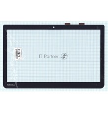 Сенсорное стекло (тачскрин) для Toshiba Satellite E45T-B S40T-B, черное