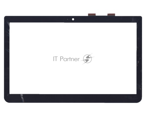 Сенсорное стекло (тачскрин) для Toshiba Satellite E45T-B S40T-B, черное