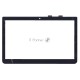 Сенсорное стекло (тачскрин) для Toshiba Satellite E45T-B S40T-B, черное