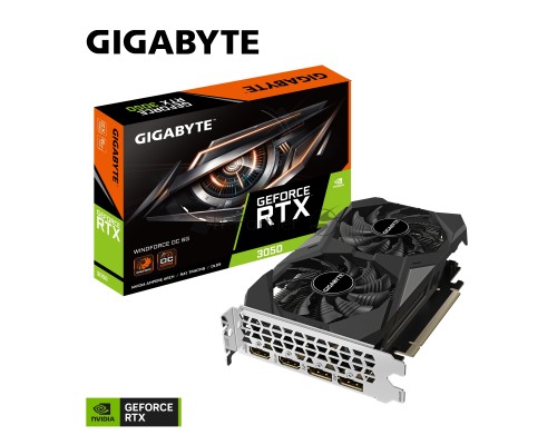 Видеокарта Gigabyte GV-N3050WF2OC-6GD GDDR6 96bit 2xDP 2xHDMI 2FAN RTL