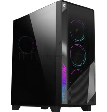 Компьютерный корпус Gigabyte AORUS AС500G черный без БП ATX 4x120mm 4x140mm 2xUSB3.0 1xUSB3.1 audio bott PSU