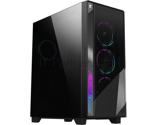 Компьютерный корпус Gigabyte AORUS AС500G черный без БП ATX 4x120mm 4x140mm 2xUSB3.0 1xUSB3.1 audio bott PSU