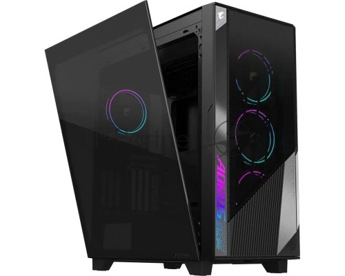 Компьютерный корпус Gigabyte AORUS AС500G черный без БП ATX 4x120mm 4x140mm 2xUSB3.0 1xUSB3.1 audio bott PSU