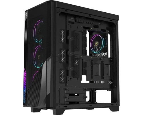 Компьютерный корпус Gigabyte AORUS AС500G черный без БП ATX 4x120mm 4x140mm 2xUSB3.0 1xUSB3.1 audio bott PSU
