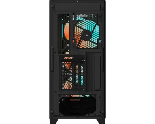 Компьютерный корпус Gigabyte C301G черный без БП ATX 4x120mm 4x140mm 2xUSB3.0 audio bott PSU
