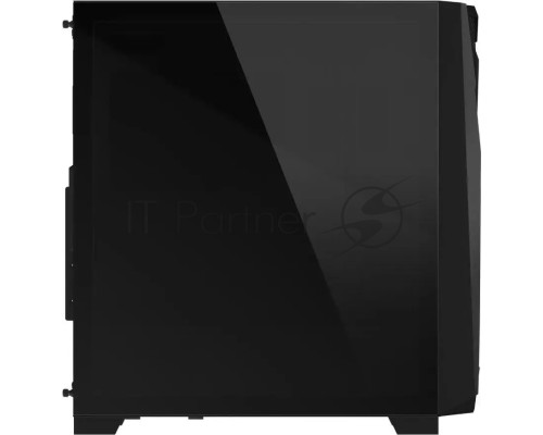 Компьютерный корпус Gigabyte C301G черный без БП ATX 4x120mm 4x140mm 2xUSB3.0 audio bott PSU
