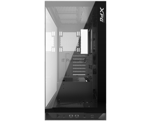Компьютерный корпус XPG INVADER X BLACK (INVADERXMTWOF-BKCWW) Mid-Tower, Micro-ATX, Mini-ITX, Standard-ATX, USB 3.2 Gen2 Type-A, USB 3.2 Gen2 Type-C