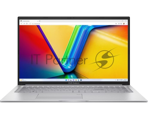 Ноутбук Asus Vivobook 17 X1704VA-AU397 Intel® Core™ i5-1335U Processor 1.3 GHz (12MB Cache, up to 4.6 GHz, 10 cores, 12 Threads) DDR4 16GB IPS 1TB M.2 NVMe™ PCIe® 3.0 SSD Intel Iris X Graphics 17.3